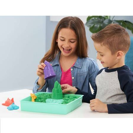 Kinetic Sand Zestaw piaskownica zielony 404942