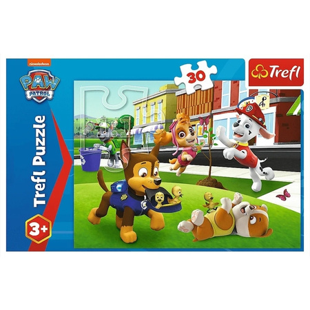 Puzzle Trefl 30 Psi Patrol Psiaki w akcji 183061