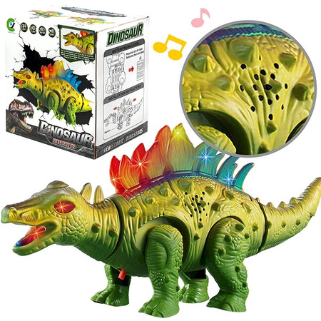 Dinozaur chodzący 27cm światło dźwięk 841058