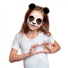 Farbki do twarzy zestaw z opaską Panda Kidea 097135