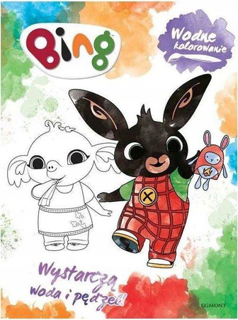 HarperKids Książeczka Bing Wodne kolorowanki 661562