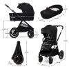 Kinderkraft  Nea 2 Midnight Black 2w1 926008 Wózek wielofunkcyjny