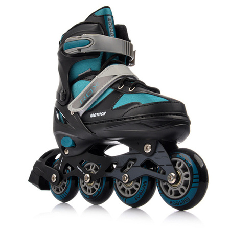 Rolki Meteor Rox S 30-33 turkusowy 000742