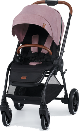 Kinderkraft wózek spacerowy 2w1 evolution cocoon mauvelous pink 914678