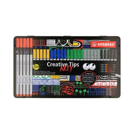 Stabilo Cienkopisy 30kol Creative Tips ARTY 601924