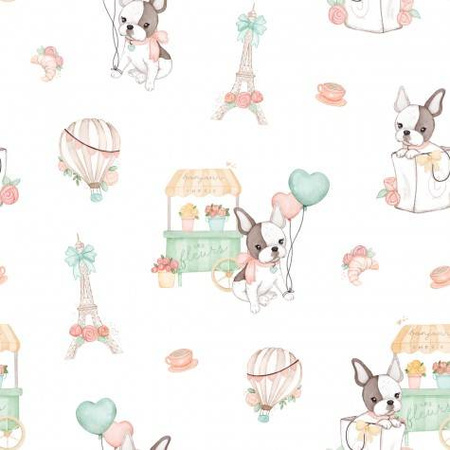 Bambusowy kocyk do fotelika Paris z minky sepia rose 90x90cm 420067