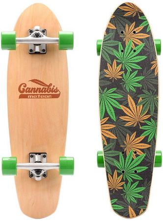 Deskorolka meteor cannabis 