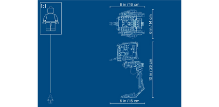 Lego 75254 szturmowa maszyna kroczaca at-st