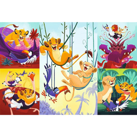 Puzzle Trefl 100 Dzielny Król Lew 164787