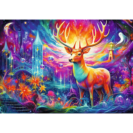 Puzzle Trefl 1000 DreamScapes Mistyczny Jeleń 109337
