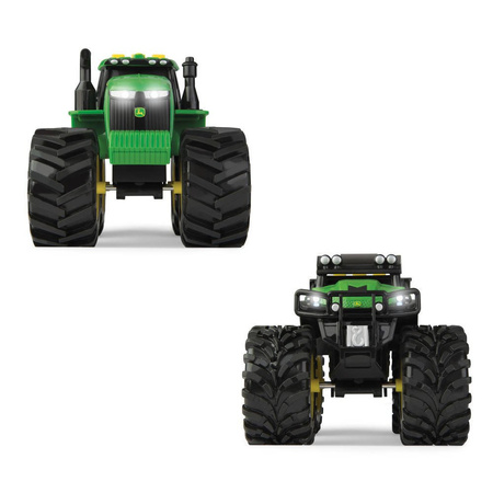 Tomy john deere traktor monster 2-pak św/dźw. 466703