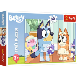Puzzle Trefl 30 Z Bluey zawsze jest wesoło 183245