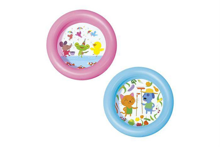 Bestway 51061 basen nadmuchiwany 61*15cm 2 pierśc. 21l 915693 2+