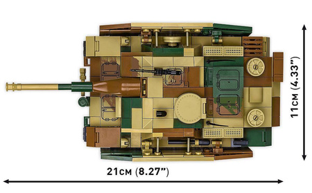 Cobi 2285 HC WWII Sturmgeschütz III Ausf.G - Executive Edition 598kl.