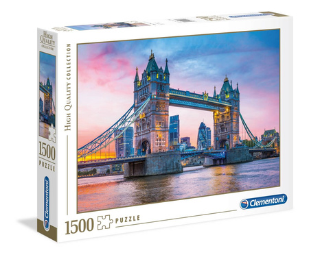 Clementoni puzzle 1500 elementów tower bridge