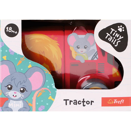 Trefl Zabawka drewniana Magnetic vehicle Tractor 619966