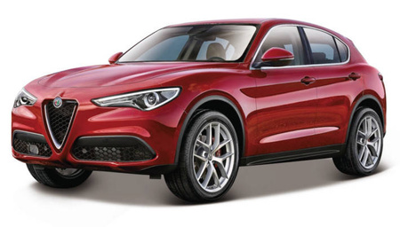 Bburago 1:24 Alfa Romeo Stelvio Red 210862