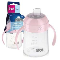 Lovi pierwszy kubek z ustnikiem 150 ml Pink