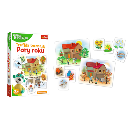 Gra Trefl Trefliki poznają: Pory roku 018394