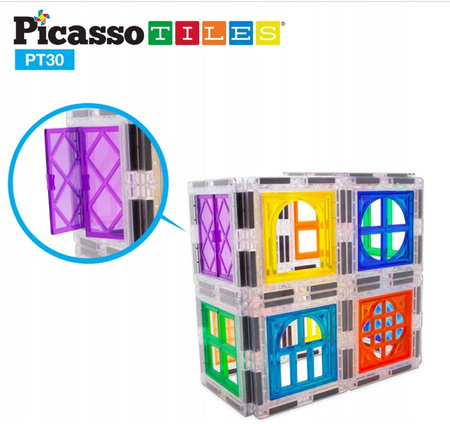 Picasso Tiles Klocki 30 elementów 026639