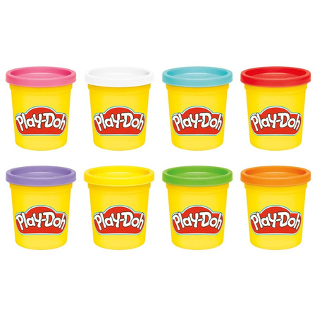 PLAY-DOH G0691/G0513 Ciastolina 8 tub Tęczowe kolory 287793