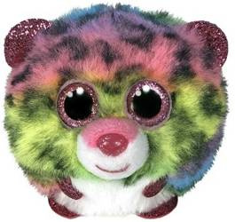 TY Puffies wielokolorowy leopard DOTTY