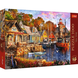 Puzzle Trefl 1000 Premium Plus Tea Time Nadmorski zakątek 107968