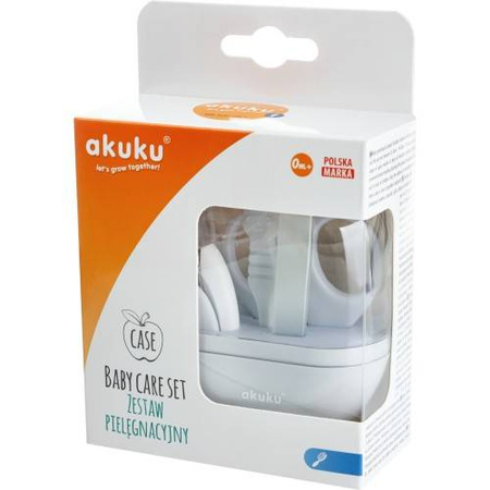 Akuku zestaw do pielęgnacji apple case -grey (12/96) 004737
