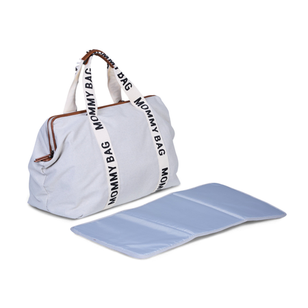 Childhome Torba Mommy Bag Signature Szara 164386