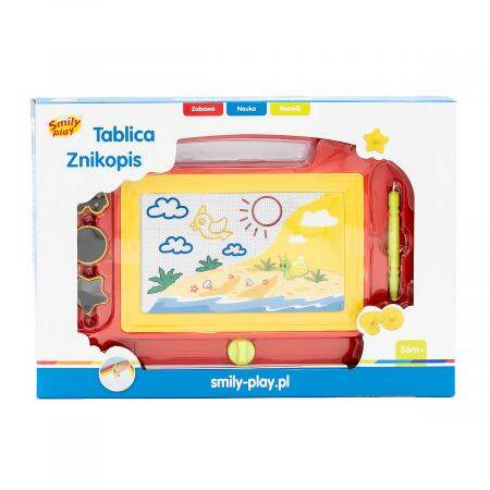 Tablica znikopis czerwona Smily Play 834418