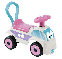 DOLU jeździk różowo-biały 026217