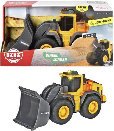 Dickie Volvo spychacz światło/dźwięk 087646