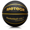 Piłka koszykowa treningowa Meteor Cellular 7 czarny/złoty 064461