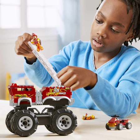 Hot Wheels HHD19 Monster Truck Strażacki wóz 064441