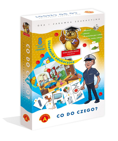 Co do czego-układanka edukacyjna 013252