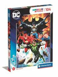Clementoni Puzzle 104 Super Kolor Dc Comics 257232