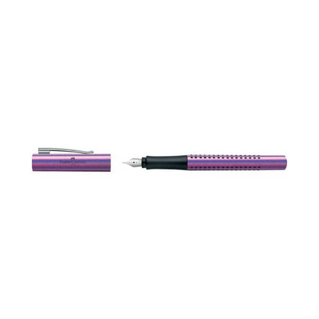 Faber-Castell Pióro wieczne Grip Glam edition M violet 408406