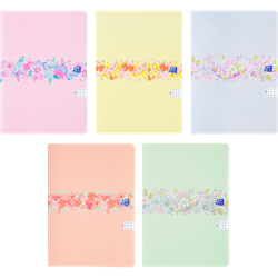 Brulion Oxford B5 96k krata MO Flowers szyty 428381