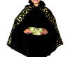 Zestaw Złoty Wampir (peleryna, pasek) rozm. 120/130cm 684886