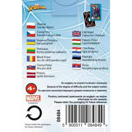 Karty do gry Piotruś - Spiderman 084849