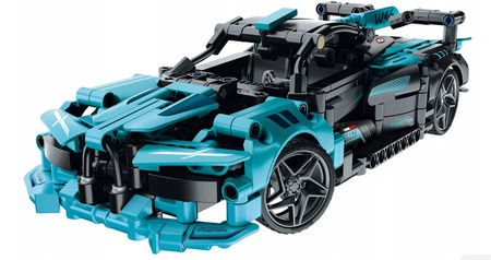 IM MASTER RC Klocki Wyścigówka niebieska 439el 041216