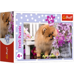 Puzzle trefl 54 mini Urocze zwierzątka piesek