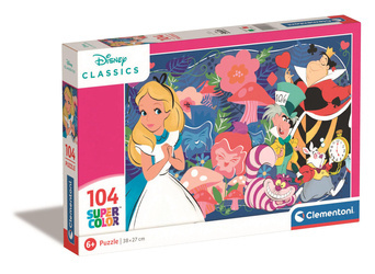 Clementoni Puzzle 104 Super Kolor Disney Classic 257485