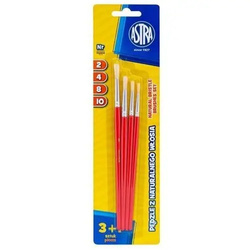 Zestaw pędzeli z naturalnego włosia Astra 3+1 201320