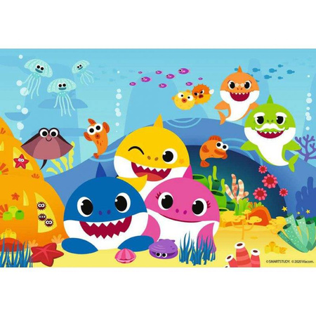 Puzzle Ravensburger 2x12el Baby Shark 051236