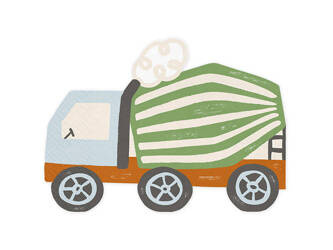 Serwetki Betoniarka 16x13cm 20szt 016842