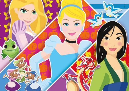 Clementoni Puzzle 2x20 el. Super Kolor Princess 