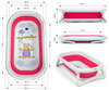 Milly Mally Wanienka składana Aqua Pink 127720