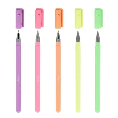 Strigo Długopisy Żelowe w 5 Pastelowych Kolorach 885267
