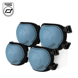 SCOOTANDRIDE Zestaw ochraniaczy dla dzieci XXS Steel 000157